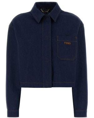 Fendi Denim Jacket - Blue