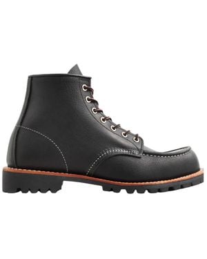 Red Wing Leather Boots - Black