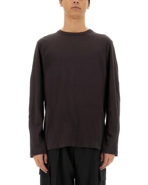 Helmut Lang Solid T-Shirt - Black