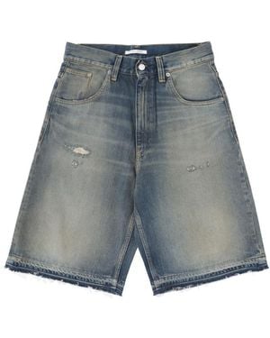 sunflower Distressed Shorts - Blue