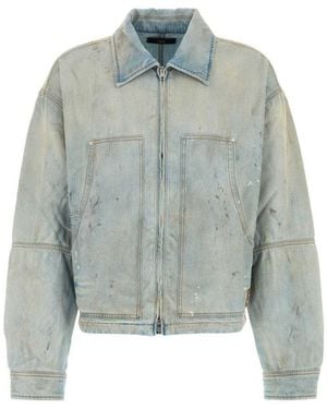 Amiri Light Relaxed Jacket - Blue