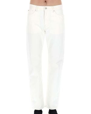 HUGO Off Mid Rise Jeans - White