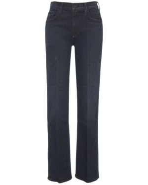 Mother Bootcut Mid Rise Jeans - Blue