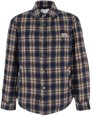 DUNST Check Shirt - Blue