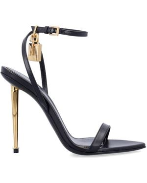 Tom Ford Leather Heels - White