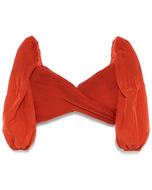 Zimmermann Pleated Top - Red