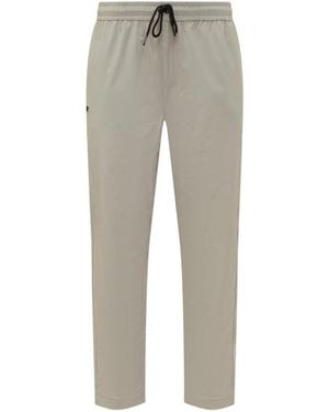 K-Way Straight Drawstring Pants - Gray