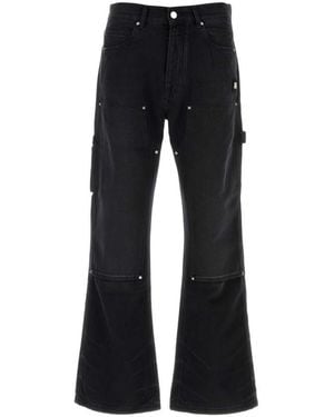 Amiri Mid Rise Jeans - Black