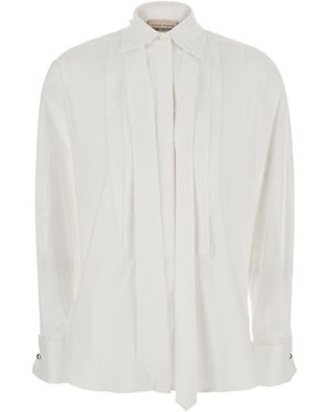 Semicouture Pleated Shirt - White
