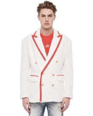 DSquared² Double Breasted Blazer - White
