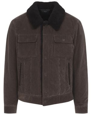 Tom Ford Textured Jacket - Black