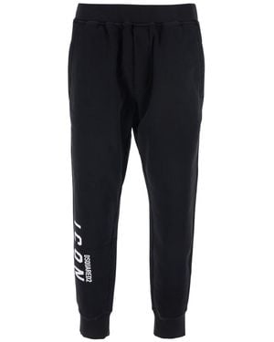 DSquared² Relaxed Sweatpants Pants - Black