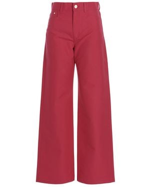 Wandler 'Flare' Pants - Red