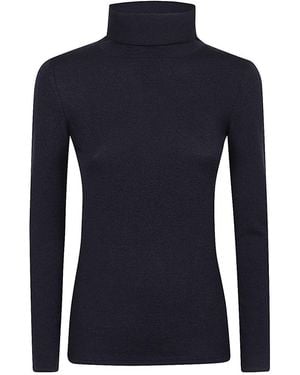 Base London Highneck Pullover - Blue