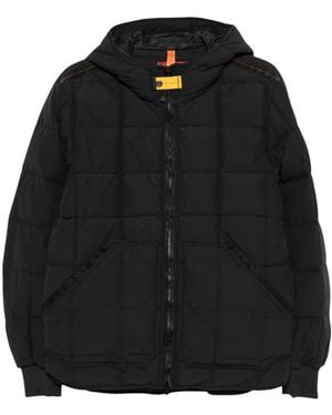 Parajumpers Quilted Hood Jacket - Black
