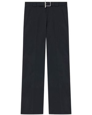 McQueen Flat Front Trouser - Blue