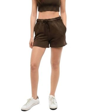 Cotton Citizen Solid Shorts - Brown