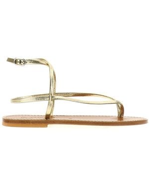 K. Jacques Delta Sandals - Natural