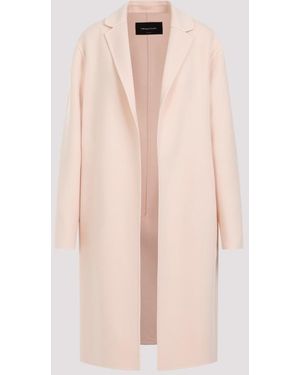 Fabiana Filippi Merino Wool Cashmere Coat - Pink