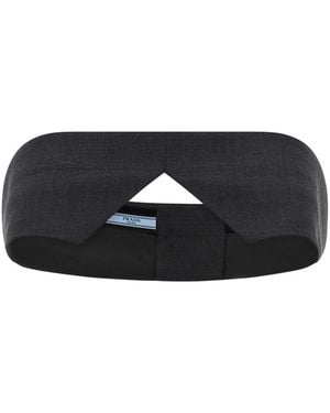 Prada Solid Tube Top - Black