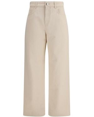 Rohe Relaxed High Rise Jeans - Natural