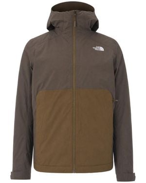 The North Face Color Block Hood Jacket - Brown