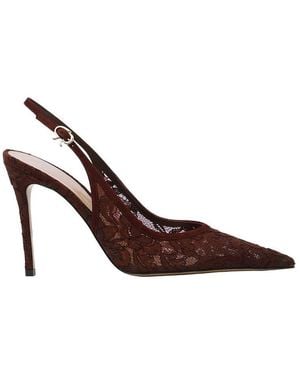 Gianvito Rossi Lyon Slingback Pumps - Brown