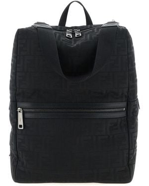 Fendi Lui Large Backpack - Black