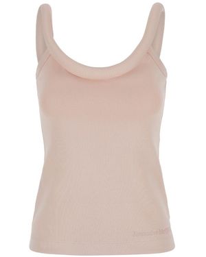 McQueen 3D-Detailing Top - Natural