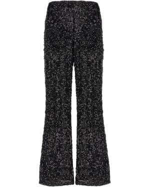 Le twins Flared Leg Pant - Black
