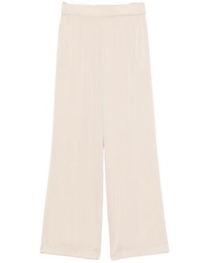 Silk95five Straight Pant - White