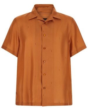 Fendi Comfort Stripes Shirt - Orange