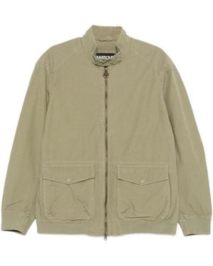 Barbour Mandarin Collar Jacket - Green