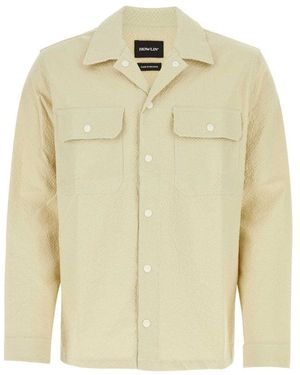 Howlin' Sand Stretch Cotton Magic Work Shirt - Natural