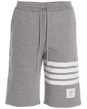Thom Browne 4 Bar Bermuda Shorts - Gray