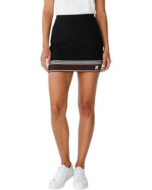 Amiri Solid Above Knee Skirt - Black