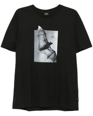 BOSS Graphic Print T-Shirt - Black