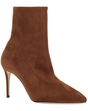 Casadei Pointed-Toe Boots - Brown