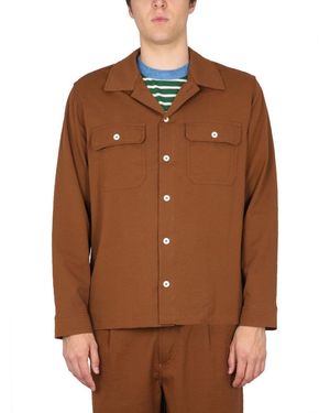 Howlin' Regular Solid Shirt - Brown