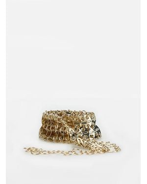Rabanne Golden Chain Belt - Metallic