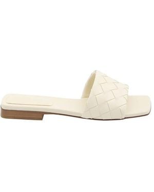 Bottega Veneta Parco Sandals - White