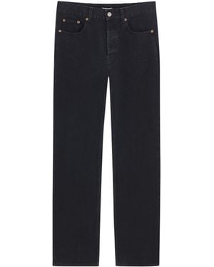 Saint Laurent Mid Rise Jeans - Blue