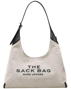 Marc Jacobs Natural/ Belted Large Sack Bag - White