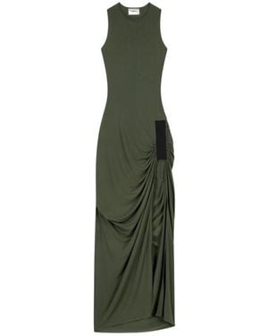 Coperni Taped Suspended Maxi Dress - Green