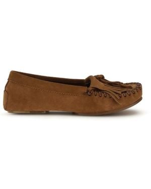 Paris Texas Leather Loafers - White