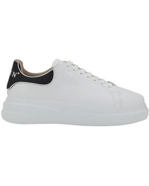Philipp Plein Leather Sneakers - White