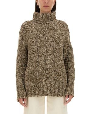 Kiton Knitted Turtle Neck Sweater - Green