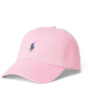 Polo Ralph Lauren Light Logo Baseball Cap - Pink