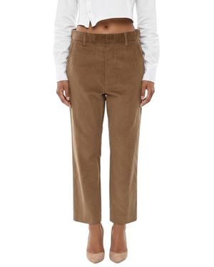DSquared² Straight Fit Pants - Natural