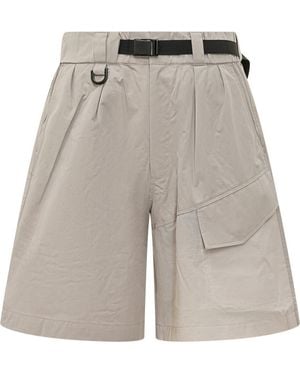 Y-3 Solid Shorts - Gray